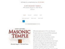 Tablet Screenshot of masonicelegance.com